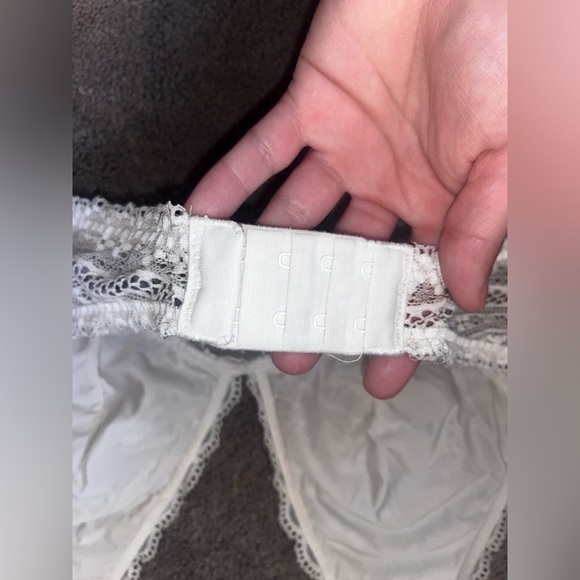 Victoria’s Secret white lace halter bralette - Picture 3 of 5
